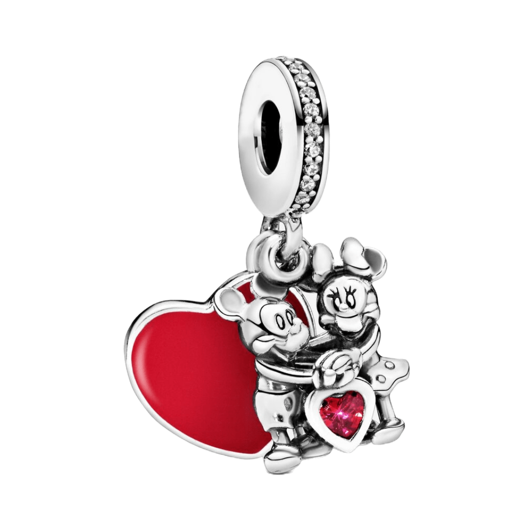 Disney- Mickey Mouse ve Minnie Mouse Aşk Sarkan Charm