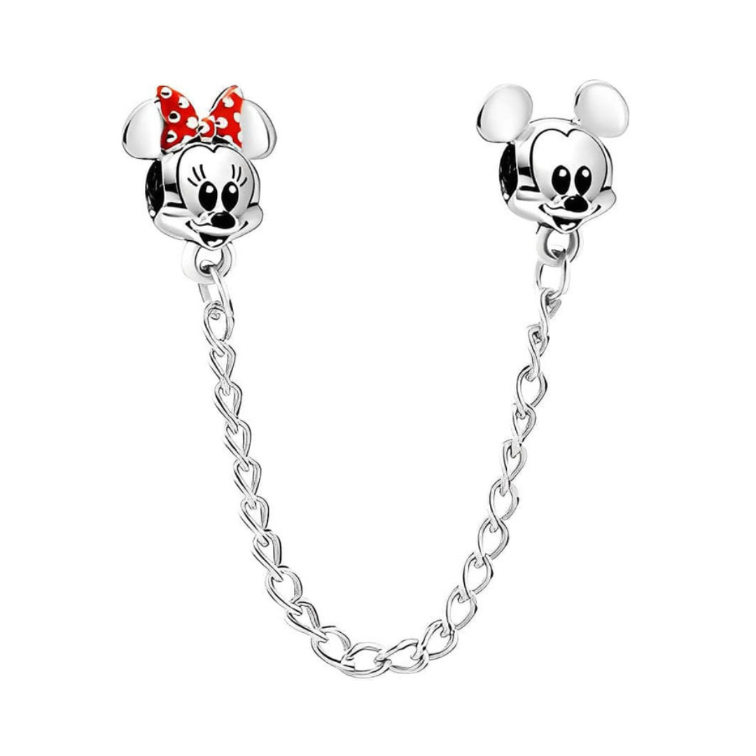 Disney- Mickey Ve Minnie Mouse Güvenlik Zinciri