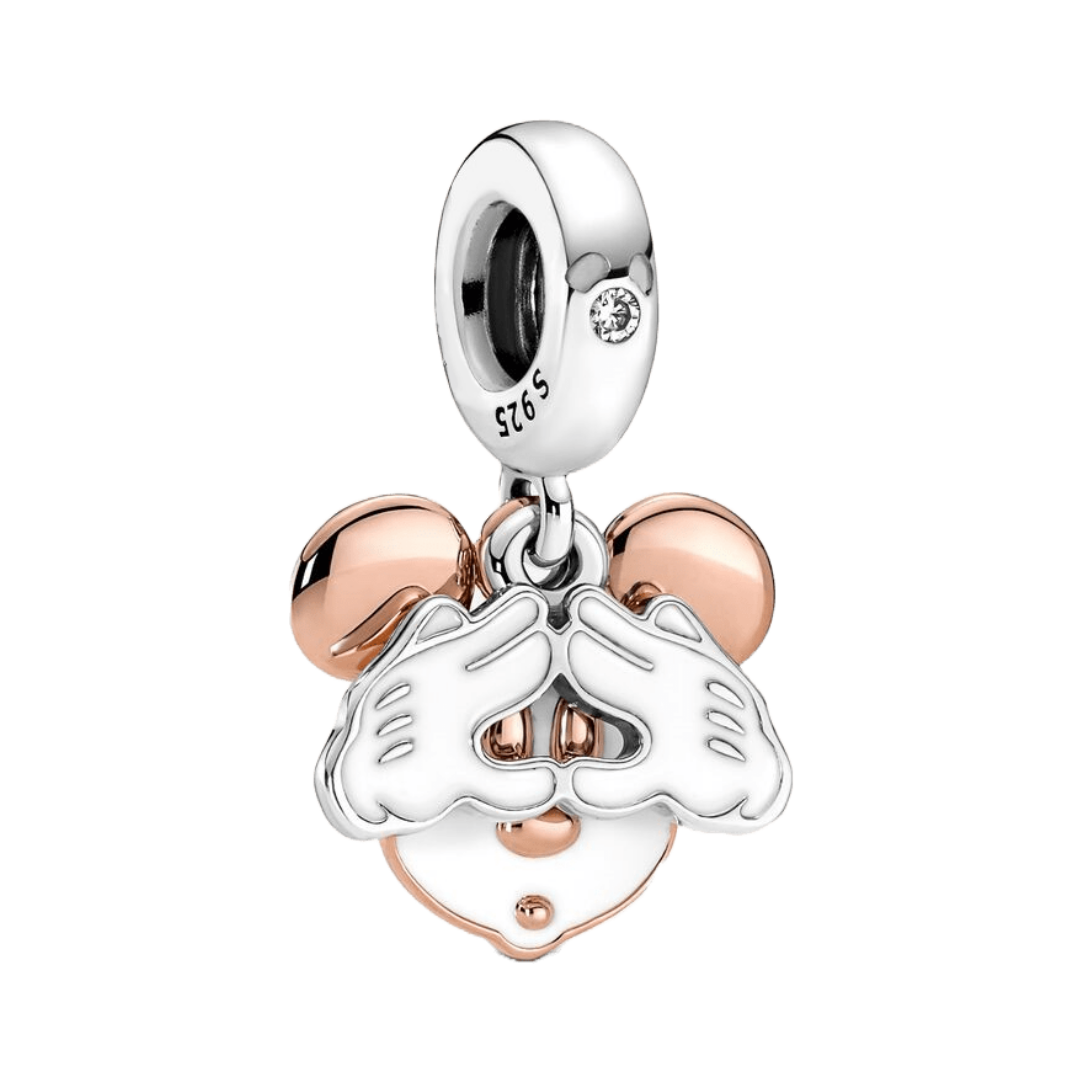 Disney-Mickey Mouse Çift Sarkan Charm