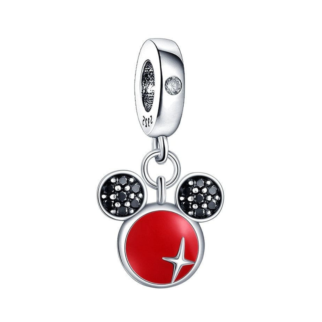 Disney-Mickey Mouse Logolu Sarkan Charm