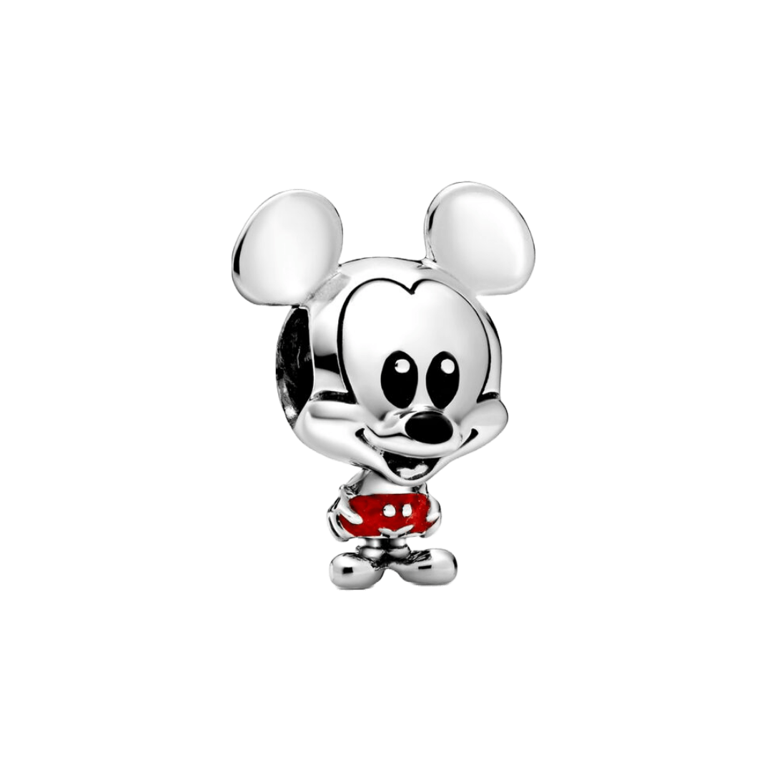 Disney-Mickey Mouse Kırmızı Pantolon Süsü