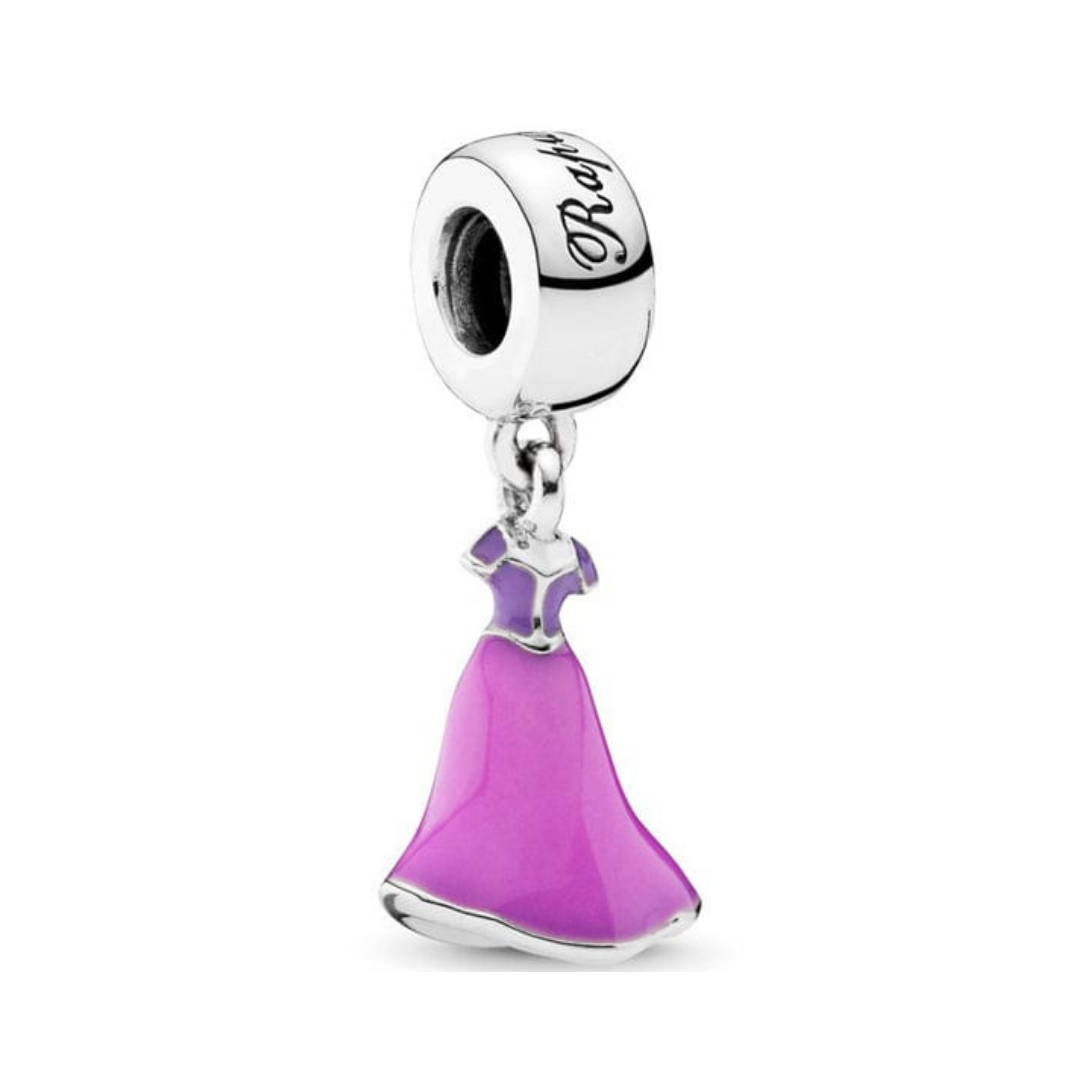 Disney- Prensesler Rapunzel Elbise Sarkan Charm