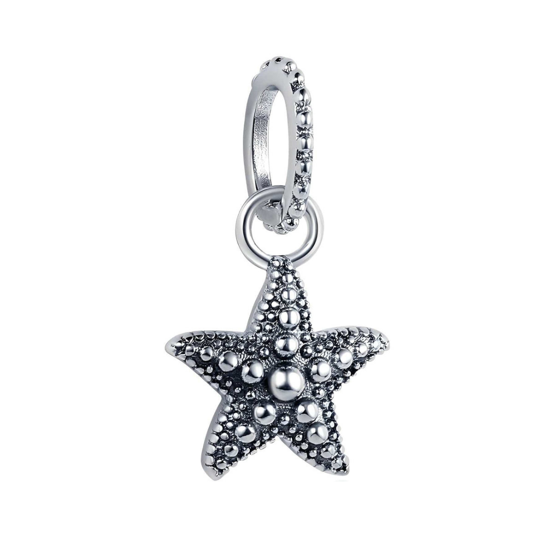 Parıldayan Deniz Yıldızı Sallantılı Charm