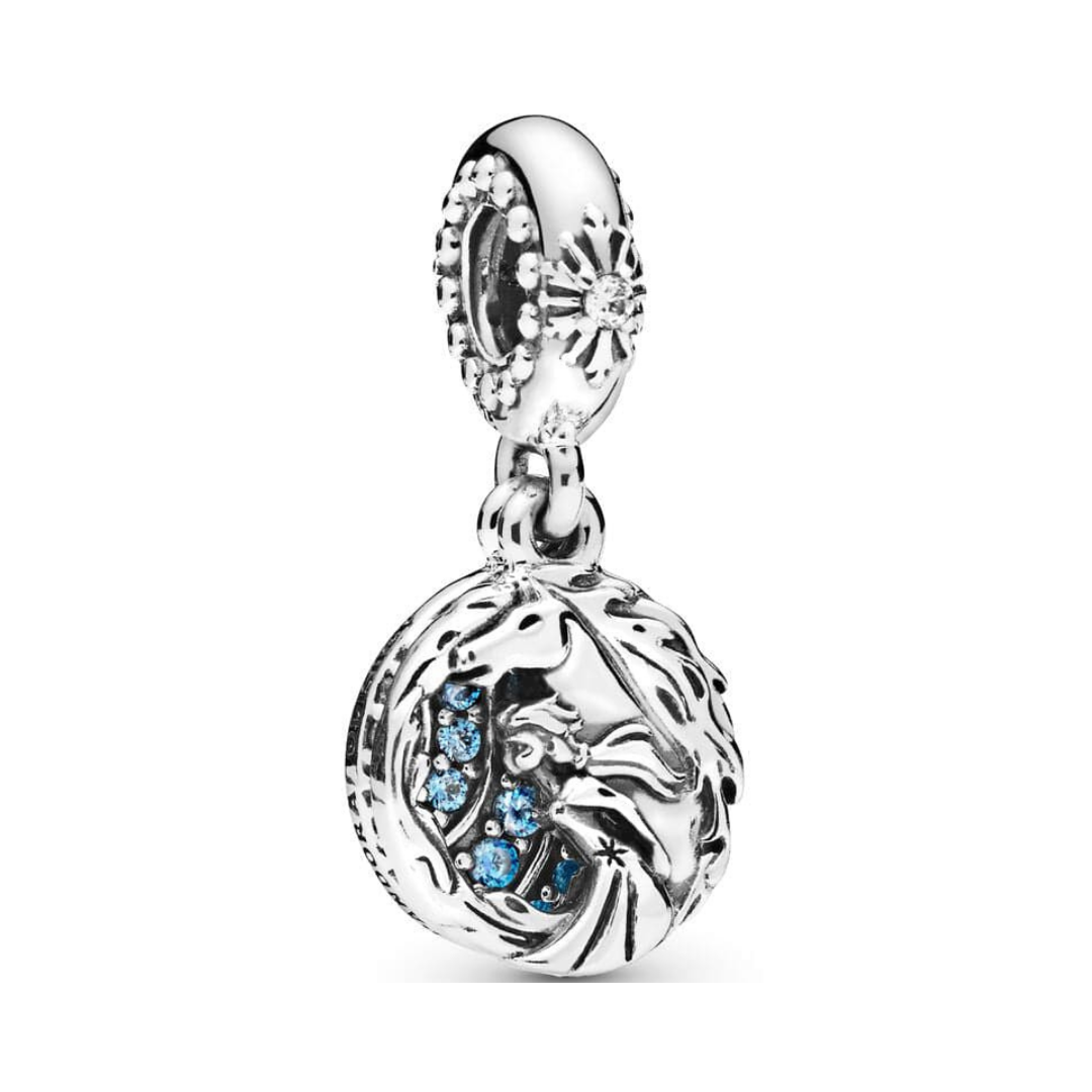 Frozen- Elsa ve Sitron Çift Sarkan Charm