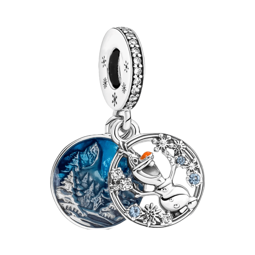 Frozen- Kar Olaf Çift Sarkan Charm