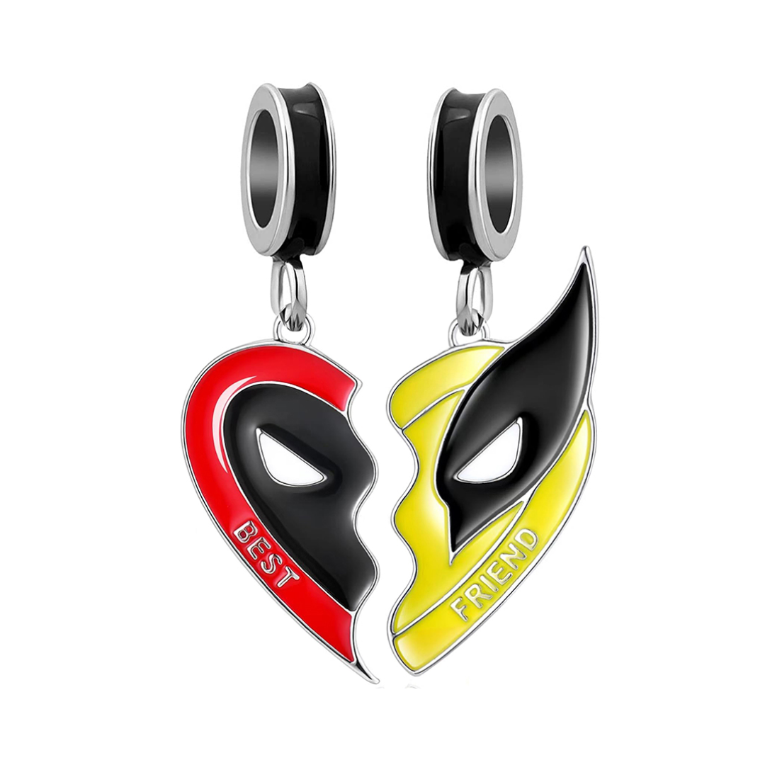 Marvel Deadpool ve Wolverine En İyi Arkadaşlar Kolyesi