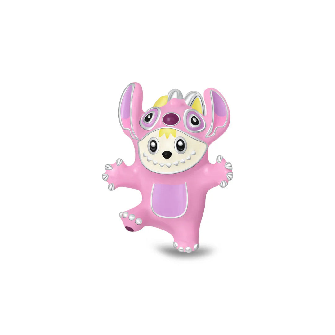 Disney Lilo ve Stitch Labubu Melek Charm