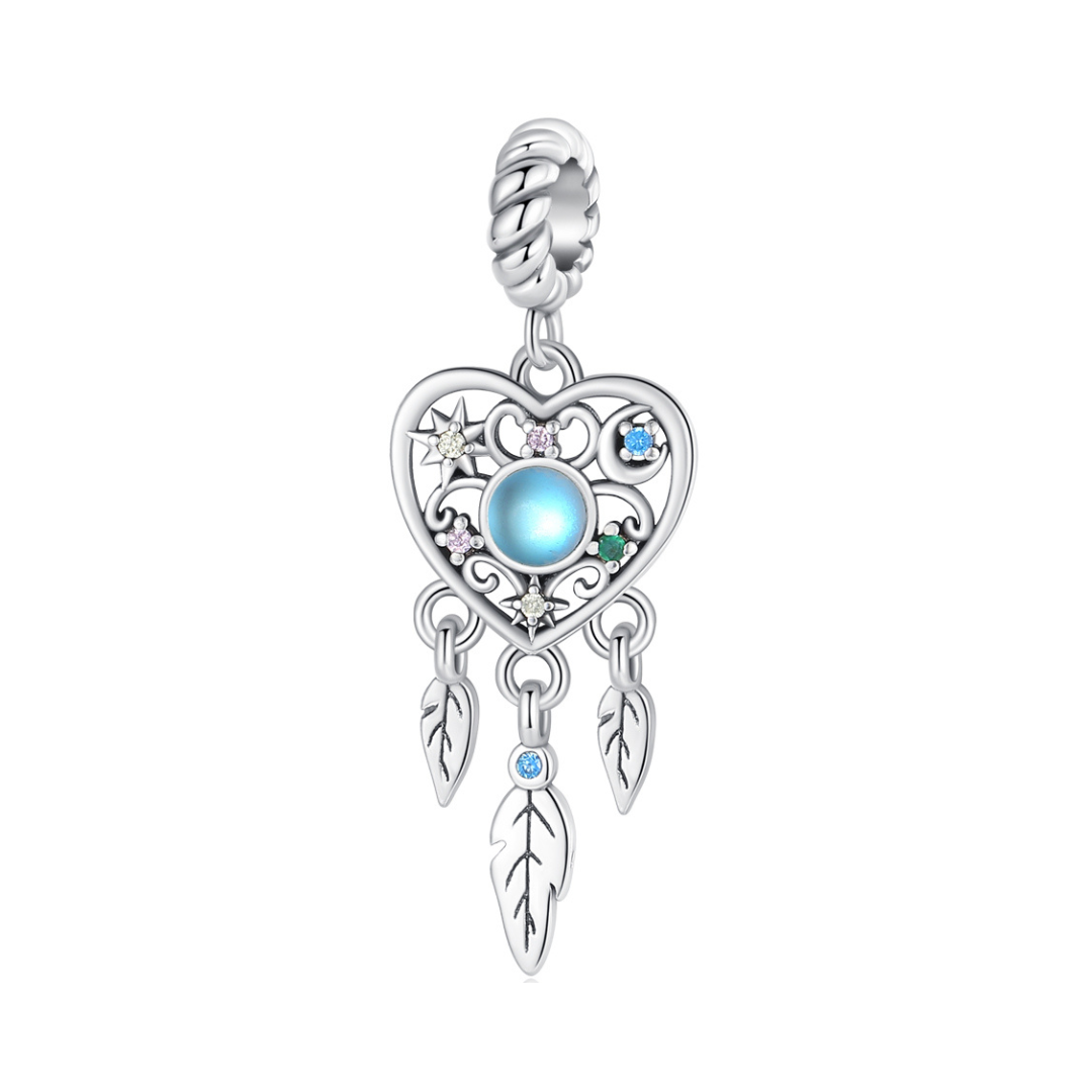Kalp Şeklinde Rüya Yakalayıcı Dandle Charm