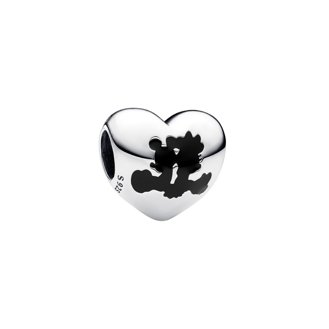 Disney- Mickey Ve Minnie Mouse Kalp Charm