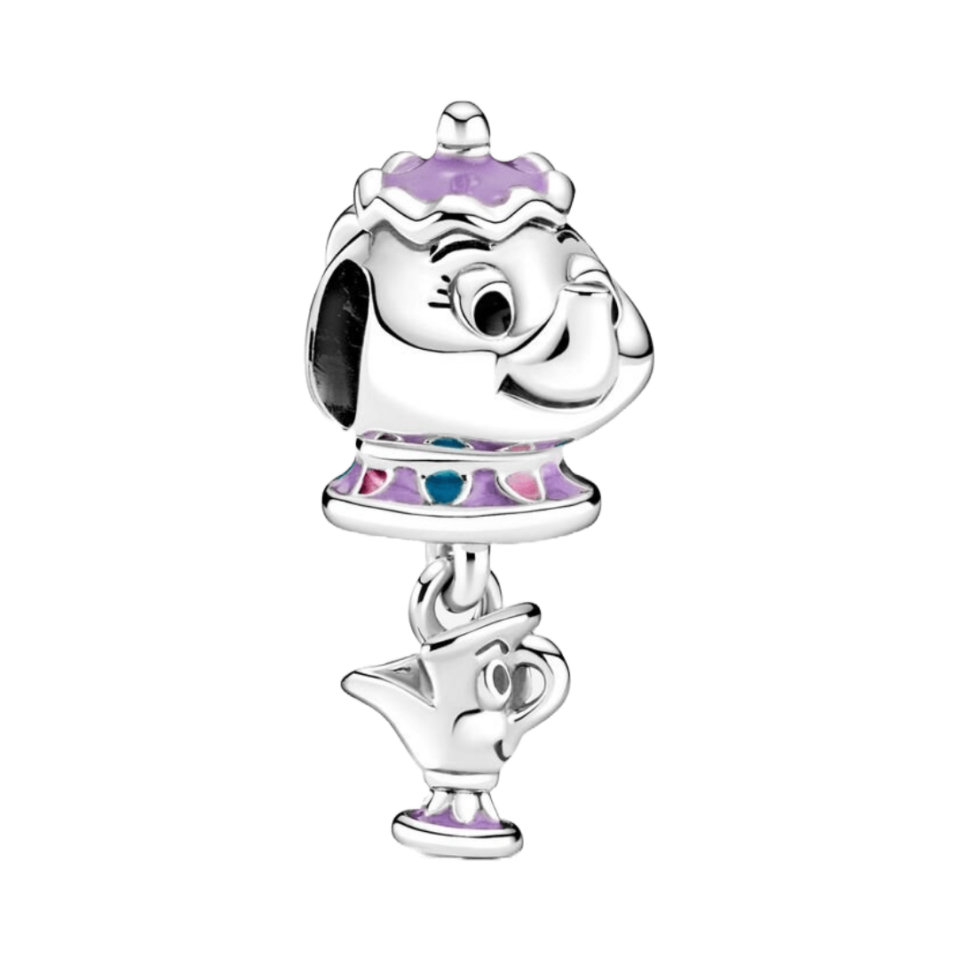 Güzel ve Çirkin-Mrs. Potts &amp; Chip Sallantılı Charm