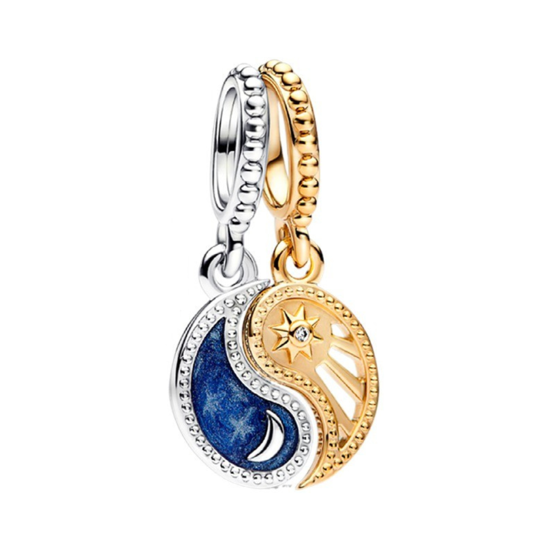 Göksel Yin-Yang Çift Sallantılı Charm