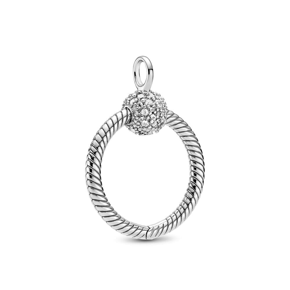 Parıltılı Kolye O Kolye Ucu 2cm