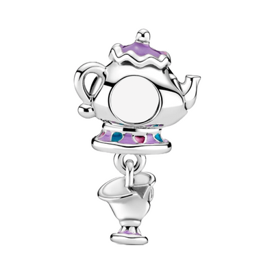 Güzel ve Çirkin-Mrs. Potts &amp; Chip Sallantılı Charm
