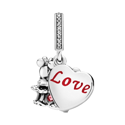 Disney- Mickey Mouse ve Minnie Mouse Aşk Sarkan Charm