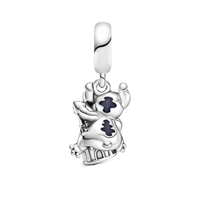 Lilo & Stitch- Stitch & Castle Dangle Charm