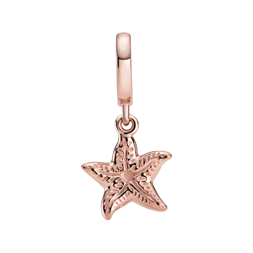 Parıldayan Deniz Yıldızı Sallantılı Charm