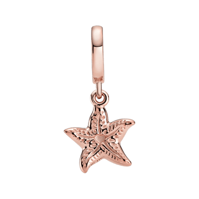 Parıldayan Deniz Yıldızı Sallantılı Charm